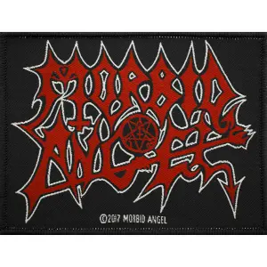 Textiel patch Rock à Gogo Morbid Angel - Angel Logo image-0