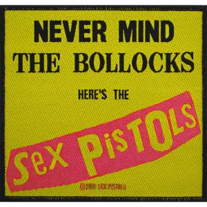 Textile patch Rock à Gogo Sex Pistols Never Mind The Bollocks image-0