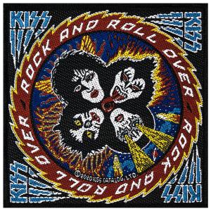 p1290-patch-textile-rock-a-gogo-kiss-rock-and-roll-over-noir-multicolore-10x9-9-cm