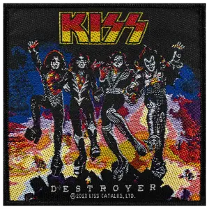 Textiler Aufnäher Rock à Gogo Kiss - Destroyer