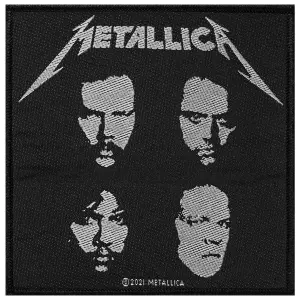Patch textile Rock à Gogo Metallica - Black Album image-0