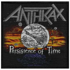 Textiler Aufnäher Rock à Gogo Anthrax Persistence Of Time image-0