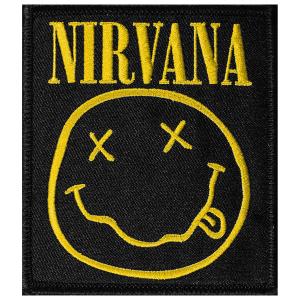 Toppa termoadesiva Rock à Gogo Nirvana Happy Face