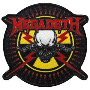 Toppa tessile Rock à Gogo Megadeth Bullets