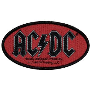 Toppa tessile Rock à Gogo ovale AC/DC Logo