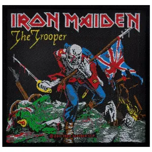 Textiler Aufnäher Rock à Gogo Iron Maiden - Trooper