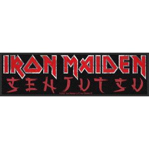 plg61-langes-textilpatch-rock-a-gogo-iron-maiden-senjutsu-schwarz-rot-weiss-19-2x5-2-cm