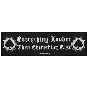 Textile patch Rock à Gogo long Motörhead Louder image-0