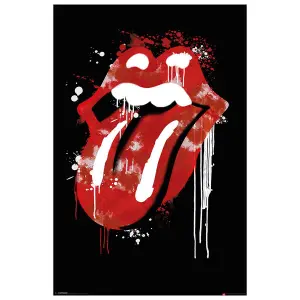Poster Rock à Gogo The Rolling Stones - Graffiti Lips image-0