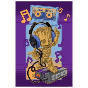 Plakat Rock à Gogo Groot Les Gardiens de La Galaxie - Groot Cassette