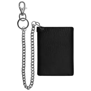 Cartera de piel con cadena Rock à Gogo Vegvísir image-0