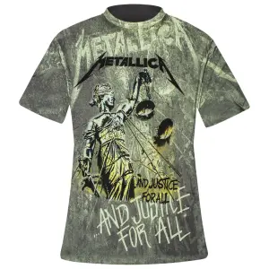 T-shirt Rock à Gogo All Over Metallica - Justice For All image-0