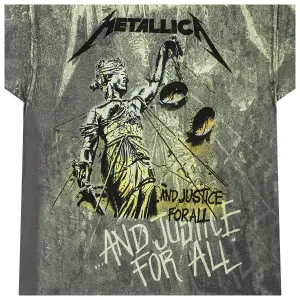 T-shirt Rock à Gogo All Over Metallica - Justice For All image-3