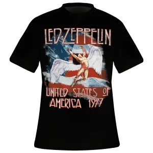T-Shirt Rock à Gogo Led Zeppelin - Usa 77 image-0