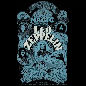 T-shirt Rock à Gogo Led Zeppelin - Electric Magic image-1