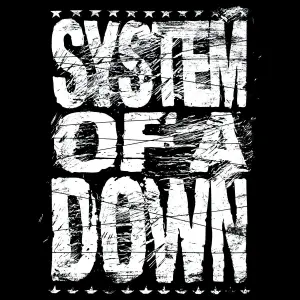 Tričko Rock à Gogo System Of A Down - Distressed Logo image-1