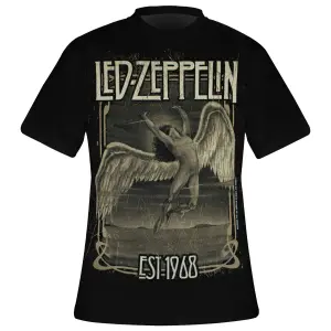 T-Shirt Rock à Gogo Led Zeppelin - Faded Falling image-0