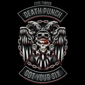 Tričko Rock à Gogo Five Finger Death Punch - Badge image-1