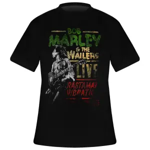 T-shirt Rock à Gogo Bob Marley Rastaman Vibration image-0