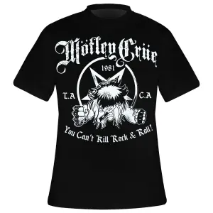 T-shirt Rock à Gogo Mötley Crüe - You Can't Kill Rock & Roll ! image-0