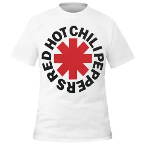 T-shirt Rock à Gogo Red Hot Chili Peppers Red Asterisk image-0