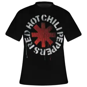 Tričko Rock à Gogo Red Hot Chili Peppers - Stencil Asterisk image-0