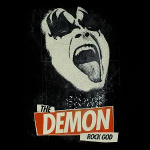 T-shirt Rock à Gogo Kiss The Demon Rock God image-1