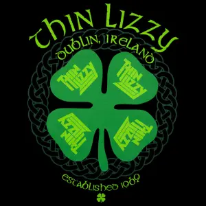 Tričko Rock à Gogo Thin Lizzy - Four Leaf Clover image-1