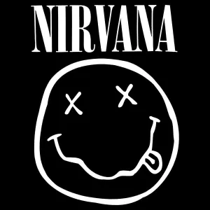 Tričko Rock à Gogo Nirvana - White Smiley image-1