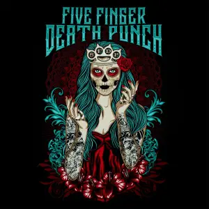 Tričko Rock à Gogo Five Finger Death Punch - Lady Muerta image-1