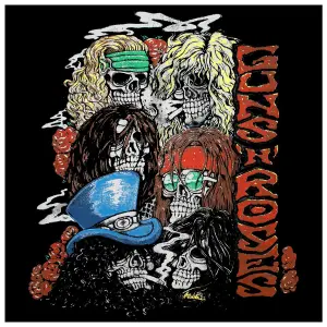T-Shirt Rock à Gogo Guns N' Roses - Stacked Skulls image-1