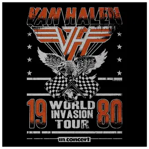 Tričko Rock à Gogo Van Halen - Invasion Tour 80 image-1
