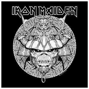 T-Shirt Rock à Gogo Iron Maiden - Senjutsu Samurai Graphic White image-1