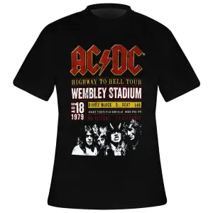 Tričko Rock à Gogo Ac/dc - Éco Wembley 1979 image-0