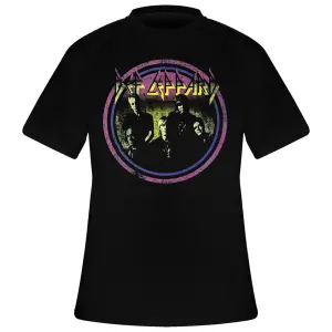 Tričko Rock à Gogo Def Leppard - Vintage Circle image-0