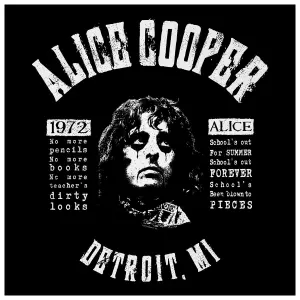 T-shirt Rock à Gogo Alice Cooper - School's Out Lyrics image-1