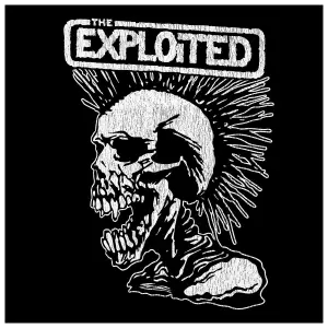 Tričko Rock à Gogo The Exploited - Vintage Skull image-1