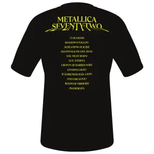 T-shirt Rock à Gogo Metallica - 72 Seasons Squared Cover image-1