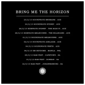T-shirt Rock à Gogo Bring Me The Horizon  Sempiternal Tour image-2