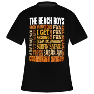 T-shirt Rock à Gogo THE BEACH BOYS Best Of image-0