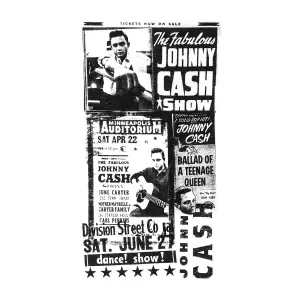 T-shirt Rock à Gogo Johnny Cash The Fabulous Show image-1
