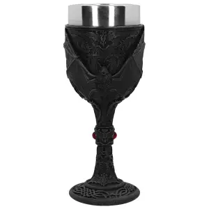 Verre à pied Rock à Gogo Dark Déco - Dark Fang image-0
