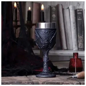 Verre à pied Rock à Gogo Dark Déco - Dark Fang image-4