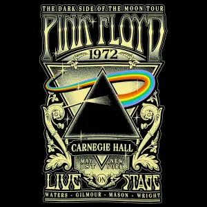 Women's T-shirt Rock à Gogo Pink Floyd Carnegie Hall image-1