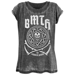 Women's T-shirt Rock à Gogo Bring Me The Horizon  Crooked Young Burnout image-0
