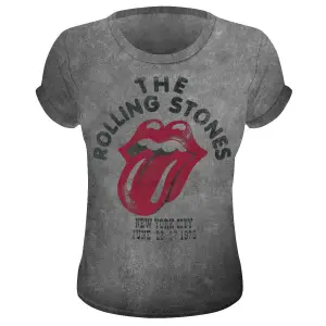 Women's T-shirt Rock à Gogo The Rolling Stones  New York Burnout image-0
