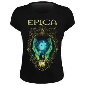 T-shirt de mulher Rock à Gogo Epica Mirror image-0