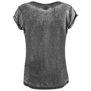 Women's T-shirt Rock à Gogo AC/DC Burnout Logo image-1