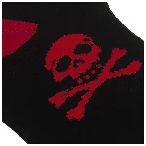 Chaussettes courtes à Tête de Mort femme Rock à Gogo image-2