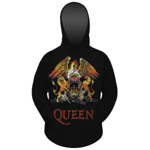 Hoodie Rock à Gogo Queen Classic Crest image-0
